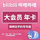 bilibili 哔哩哔哩 超级大会员12个月年卡