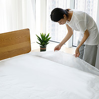 FaSoLa 出差旅行床笠一次性床罩松紧隔脏防水罩无纺布床单床垫防尘保护套