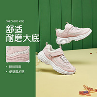 百亿补贴：SKECHERS 斯凯奇 老爹鞋四季女中大童舒适熊猫鞋运动休闲鞋小白鞋312011L