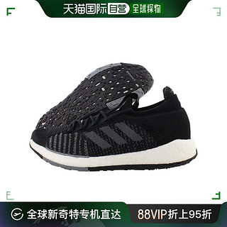 adidas 阿迪达斯 女士黑色网面舒适透气休闲运动鞋FU7343