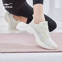 百亿补贴：ERKE 鸿星尔克 女子跑步鞋2024年春季轻便耐磨跑鞋新款回弹缓震运动女鞋