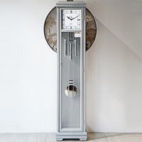Hense 汉时 欧式落地钟客厅轻奢现代装饰大钟德国机芯创意简约机械落地钟G658