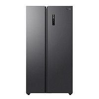 Midea 美的 607L对开双开门大容量风冷无霜一级变频超薄嵌入式家用电冰箱