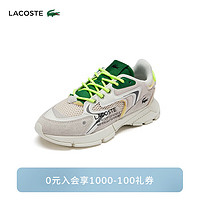 LACOSTE法国鳄鱼男鞋L003NEO拼接休闲低帮运动潮鞋45SMA0001 WG1/白色/绿色 6/39.5