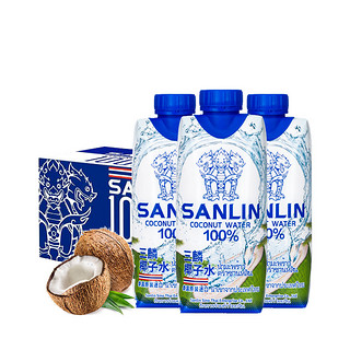 SANLIN 三麟 泰国进口椰子水整箱12瓶
