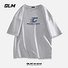 GLM 短袖t恤灰#JGL深蓝G XL