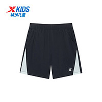 特步（XTEP）儿童童装男童透气无袖速干运动篮球比赛套装 珍珠白 150cm