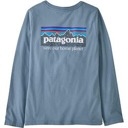 Patagonia 巴塔哥尼亞 Regenerative Organic 女童款棉質長袖T恤