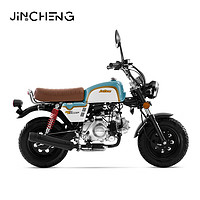 JINCHENG 金城 2023新款JC110-Q悟空mini迷你摩托车电喷风冷 蓝色手动离合