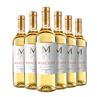 大M 智利原瓶长相思干白整箱礼盒装6支*750ml 白葡萄酒一箱