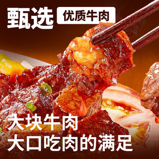 和府捞面 浓汤鲜煮牛肉面2袋组合装  酸辣牛肉面+酸辣浓汤面