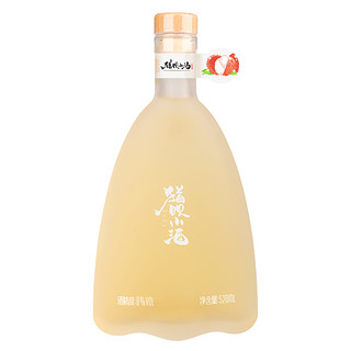 鲜酿果酒520系列 青梅/桃花/荔枝甜酒 8° 520ml
