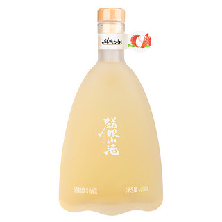 猫呗 鲜酿果酒520系列 青梅/桃花/荔枝甜酒 8° 520ml