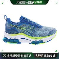 ASICS 亚瑟士 美国直邮Asics亚瑟士 GEL-KINSEI 缓震回弹男士低帮运动鞋蓝绿色