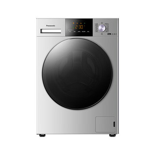 松下（Panasonic）Xtra蔓越莓系列 滚筒洗衣机全自动 10公斤 温水泡沫净 顽渍洗 除螨洗 户外服洗 XQG100-N1R3