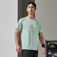 XTEP 特步 吸湿速干短袖男夏季T恤透气运动上衣训练健身