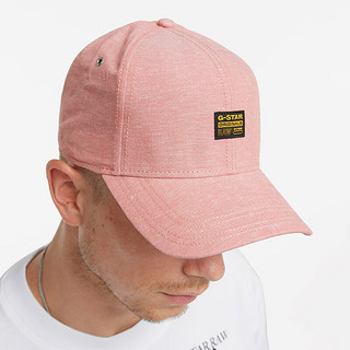 G-STAR RAW2024Originals鸭舌帽休闲运动棒球帽D03219 亮色薄款粉色奶白