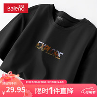  Baleno/班尼路 冰感面料 男士短袖T恤
