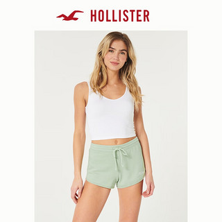 HOLLISTER24春夏新款辣妹休闲宽松Logo海豚毛圈布短裤女 KI349-4208