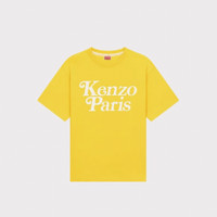 KENZO 凯卓 VERDY联名款 男女款圆领短袖T恤 FE55TS1914SY 柠檬黄 M