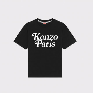 KENZO 凯卓 VERDY联名款 男女款圆领短袖T恤 FE55TS1914SY 黑色 S