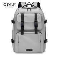 高尔夫(GOLF)双肩包男士运动背包男女休闲旅行包潮书包防泼水通勤出游背包 款式6-暮云灰