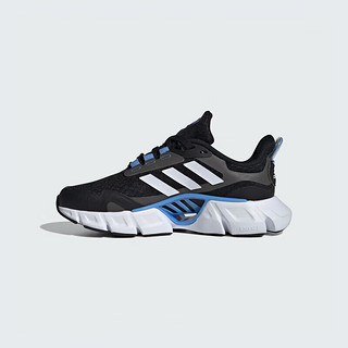 阿迪达斯（adidas）童鞋24夏儿童魔术贴运动休闲清风鞋 IE8842黑 4/36.5码/225mm 