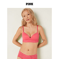 VICTORIA'S SECRET PINK 无钢圈时尚舒适文胸胸罩女士内衣 16W0橘粉色-聚拢 11199791 34B