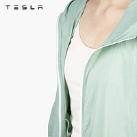 TESLA 特斯拉 防晒服（宽松款）透气轻薄版型宽松亲肤舒适外套 薄荷绿 S码
