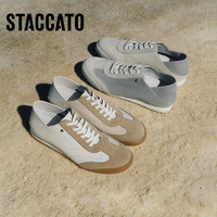 思加图春季德训鞋阿甘鞋休闲鞋平底鞋女鞋EPN01AM4