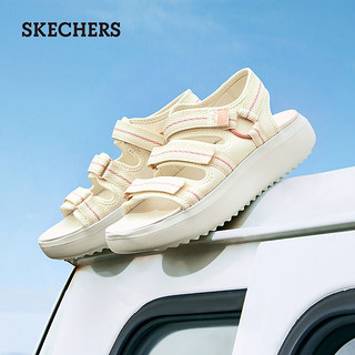 斯凯奇（Skechers）BOB'S系列女士休闲凉鞋114805 黄色/多彩色/YLMT 39