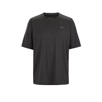 始祖鸟（ARC’TERYX）Cormac Crew SS 轻量透气 速干短袖 男士T恤 黑灰/Black XS