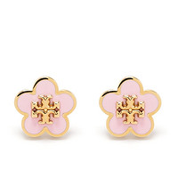 TORY BURCH 花卉细节耳钉 19246087