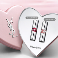 圣罗兰 YSL /圣罗兰 YSL 圆管口红套装礼盒 (敢爱光耀唇膏#80 3.2g +敢爱釉光唇膏#15 3.2g)