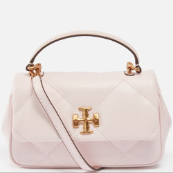 TORY BURCH 汤丽柏琦 Kira 钻石绗缝皮质单肩包