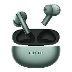 realme 真我 Buds Air 6 入耳式真无线动圈主动降噪蓝牙耳机 静谧绿