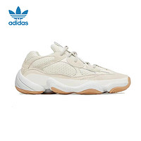 adidas 阿迪达斯 originals Yeezy500 低帮复古运动老爹休闲鞋ID1600 米白 42.5码