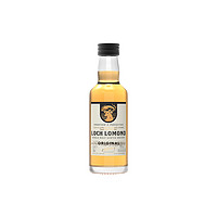 Loch Lomond 罗曼湖 英国进口洋酒小酒版 分享瓶 罗曼湖单一麦芽本源50ml