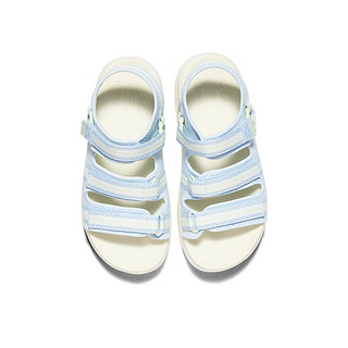 斯凯奇（Skechers）BOB'S系列女士休闲凉鞋114805 浅蓝色/多彩色/LBMT 38