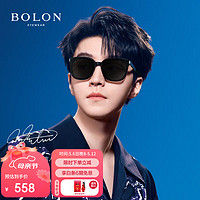 BOLON 暴龙 眼镜24年王俊凯同款方形大框偏光太阳镜开车墨镜男女潮 BL3176C10