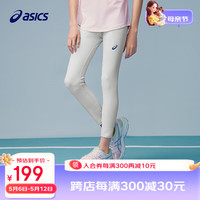 asics亚瑟士童装2024年夏季新款女童打底裤九分裤大弹力运动裤
