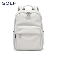 高尔夫（GOLF）双肩背包女士大容量书包休闲运动旅行背包时尚通勤背包 款式10-银雾灰