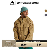 BURTON 伯頓 官方男士COVERT滑雪服防潑水保暖速干滑雪上衣130651
