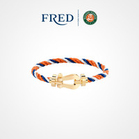 FRED 斐登 FORCE 10系列 0B0178 经典18K黄金宝石手绳 法网合作款