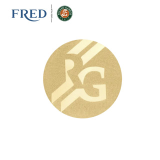 FRED 斐登 FORCE 10系列 0B0178 经典18K黄金宝石手绳 0.02克拉 19 9.6g 红色法网合作款
