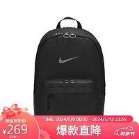 NIKE 耐克 双肩包男女大容量旅行包HERITAGE休闲包DN3592-010黑MISC