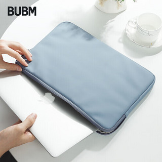 BUBM 必优美 笔记本电脑包女15.6英寸适用华为苹果MacBook保护套内胆包 BM01172032 雾霾蓝