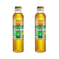 金龙鱼 压榨甜香玉米胚芽油400ML*2