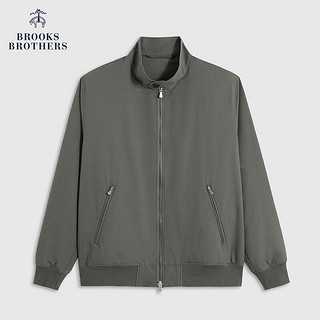 布克兄弟（BrooksBrothers）男士24春夏纯色休闲网眼轻薄外套 3001-绿色 XXL