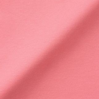 无印良品（MUJI）大童 凉爽 宽版短袖T恤 童装打底衫儿童 CB1J5A4S 粉红色 110cm /56A